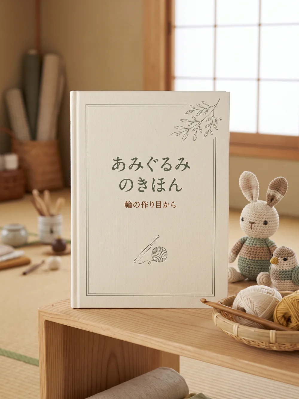 あみぐるみのきほん：かぎ針と最初の1体の巻