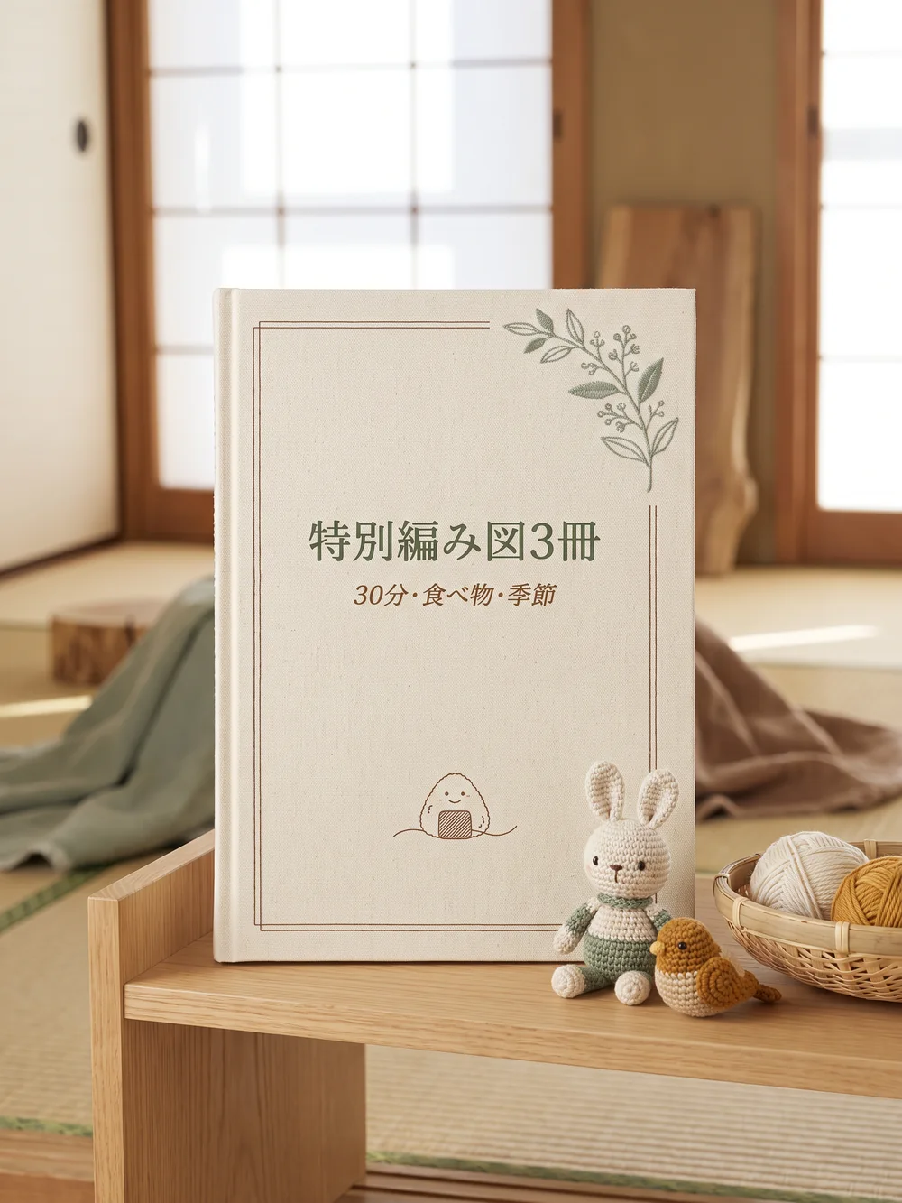 特別編み図3冊：テーマ別コレクションの巻